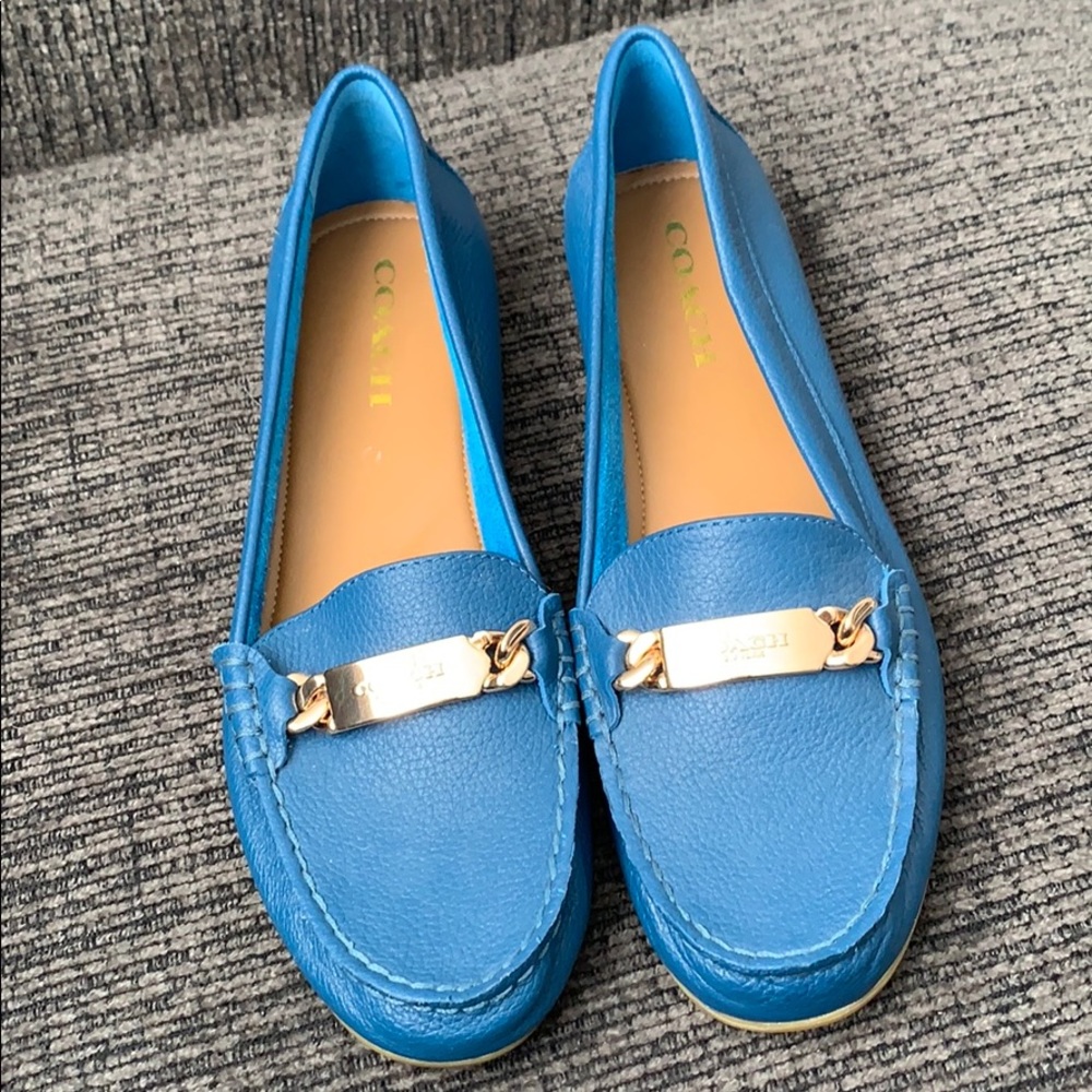 NWOT Coach loafers